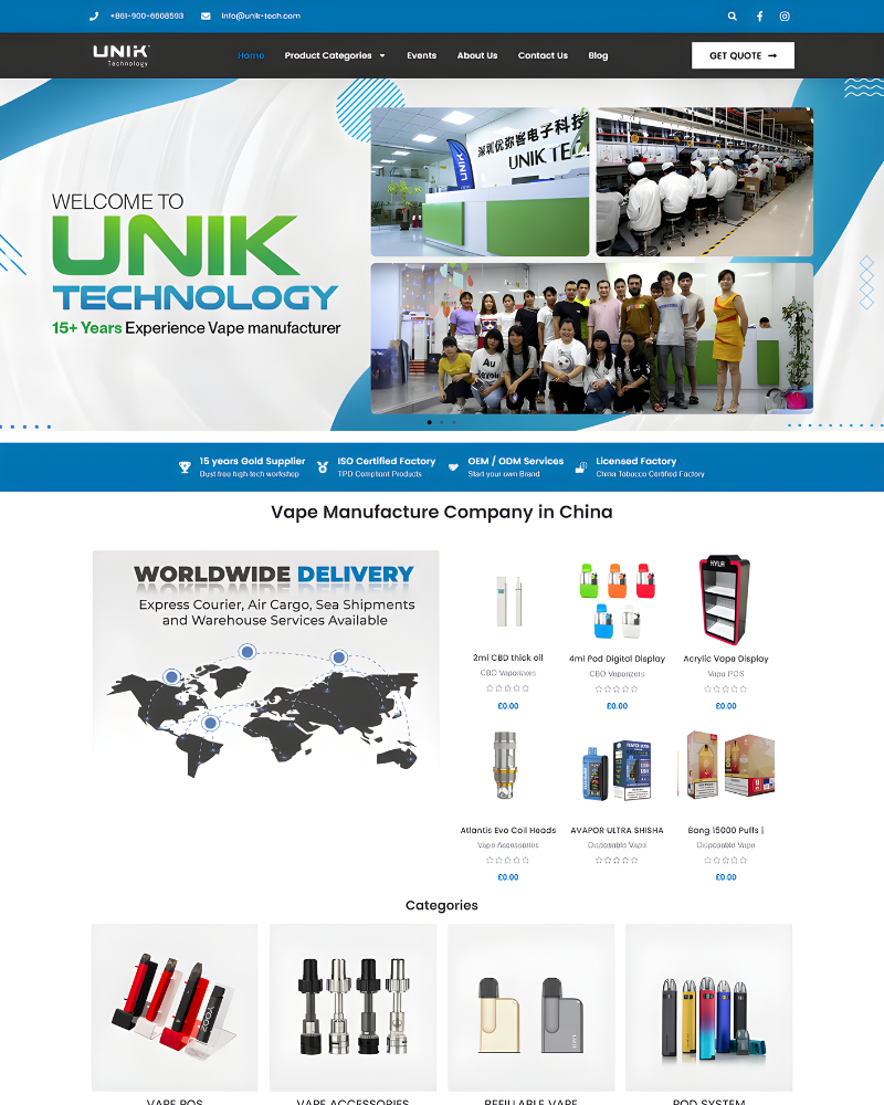 Custom website portfolio - WordPress, Shopify, React development by Ali Haseeb Islamabad